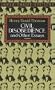 CIVIL DISOBEDIENCE (THRIFT EDITIONS)