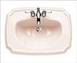 American Standard 0558.017.222 Antiquity 18" x 24.2" Countertop Sink with 8" Cen