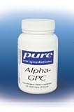 Pure Encapsulations Alpha-GPC - 60 capsules