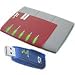 Computer Hardware : AVM BlueFRITZ! DSL Set alte Version –  Bluetooth DSL-Router mit Bluetooth USB Stick
