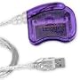 Lexar USB CompactFlash (CF) Memory Card Reader, Purple, RW016, Bulk - New