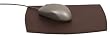 Chocolate Brown Leather Mouse Pad