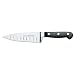 Mundial 5100 Series Black 6-inch Chef's Knife with Hollow Edge
