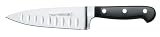 Mundial 5100 Series Black 6-inch Chef's Knife with Hollow Edge