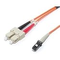2 M Duplex Mm Fiber Optic Cable MtRJ-sc