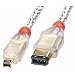 Lindy Premium - IEEE 1394 cable - 4 pin FireWire (M) - 6 pin FireWire (M) - 25 ft ( IEEE 1394 )