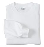 Port & Company - 100% Cotton Essential Long Sleeve T-Shirt White-4XL