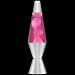 Lava Lamp 20 Oz - White Wax with Pink Liquid