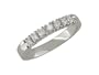 Ivory 14K White Gold Semi-Eternity Diamond Ring
