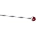 Solid 18KT White Gold (July) 1.5mm Genuine Ruby Straight Fishtail 3/4 – 20 Gauge