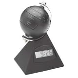 Special Flyer Merchandise : AM/FM Radio Desk Clock and Reading Lamp, Matte Ebony Finish -:- Sold as 2 Packs of - 1 - / - Total of 2 Each
