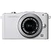 Olympus Pen E-PM1 12 MP CMOS Sensor Digital Camera with 14-42mm II Lens and 3" LCD Screen (White)