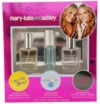 MARY-KATE & ASHLEY VARIETY by Mary Kate and Ashley Gift Set for WOMEN: SET-3 PIECE WITH RED BERRY VANILLA LONDON BEAT EDT SPRAY & JASMINE SPICE MARY-KATE & ASHLEY ONE EDT SPRAY & STAR PASSION FRUIT NYC EDT SPRAY AND ALL ARE .5 OZ