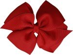 Basic accessories Posies Grosgrain red bow