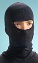 China Silk Black Balaclava