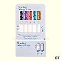 Six Drug (THC/Coc/Opi/Amph/Mamph/Benzo) Dip Test (2 tests kits)