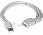 Cables To Go - 26686 - 3M (9.8ft) USB A Male to A Female Extension Cable (White)