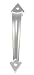 Tools & Hardware : ACE TRADING BHDW 8 01-3430-124 GATE PULL 8-3/4" - STAINLELL STEEL