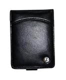  : Noreve Tradition BLACK leather case for the MPIO DAB PD100 / HD 200 with removable belt clip and snap closure
