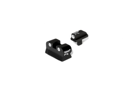 Colt Government 3 Dot Front And Rear Night Sight Set, .055 Narrow Tang