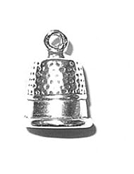 Sterling Silver 18" .8mm Wide Box Chain Necklace With 3D Thimble Pendant With Detail