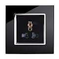 Retrotouch RTS2000 Stunning Innovative Designer Range Multi-Function Plug Socket, Black