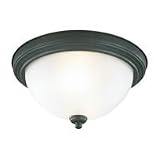 Review Sea Gull Lighting 77065-831 / Sea Gull Lighting 77065-831 Stockholm Three-Light Ceiling Fixture, Espresso Finish with Satin Etched Glass