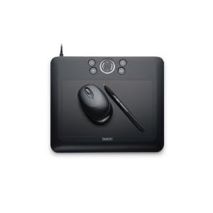 Wacom Bamboo Fun CTE650K Black Tablet with Pen, Mouse & Graphics Software (Factory Refurbished)