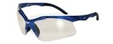 SUNGLASSES MENTOR UV400 EYEWEAR ANSI Z87.1 EYE PROTECTION CLEAR LENSES VARIOUS FRAME COLORS SAFETY GLASSES