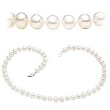 14k Yellow Gold 8-8.5mm AA Cultured Pearl Necklace