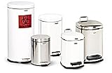 [Itm] 3.5 gal, 10 dia. x 15 3/4H [Acsry To]: Steel Step Cans - Stainless Steel ... see description