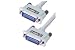 Molded IEEE-488 Cable, 1.0m, Connector Orientation: Inline / Inline