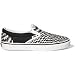 Vans Classic B/W Warp Checkered SlipOns