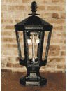 Gas Light America GL1000 Cast Aluminum Natural Gas Light With Dual Inverted Mantle Burner On Pedestal Mount