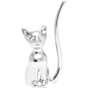 Swissco Ring Holder Siamese Cat Silver Tone