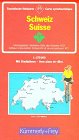 Switzerland Cyclist's Touring Map (with Town Plans)