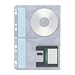CD Ring Binder Storage Page, Four Capacity,10 Sheets/Pack
