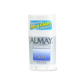 Almay Solid Anti-Perspirant & Deodorant, Fragrance Free 1.7 oz (48 g)