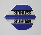 3 sets Xtra Strong Ruthless Standard Dark Blue flights