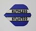3 sets Xtra Strong Ruthless Standard Dark Blue flights