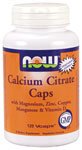 Calcium Citrate Caps by NOW Foods - Minerals (600 mg - 240 Vegetarian Capsules)