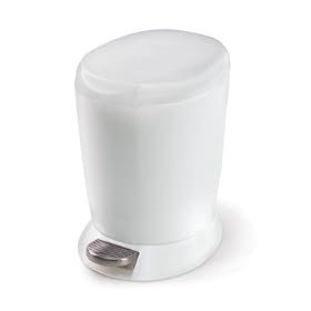 Simplehuman Plastic 1.6-Gallon Step Cans