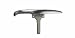 SILVERSMITH FORMING AND RAISING STAKE-SLIGHT ROUND, INVERTED ROCKER-SILVERSMITH #9