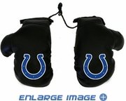 Indianapolis Colts NFL Rearview Mirror Mini Boxing Gloves