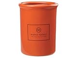 Mario Batali Italian Kitchen Persimmon Ceramic Utensil Crock