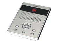 Audioline AB 871 Anrufbeantworter  große Tasten und augenfreundlichem Display silber