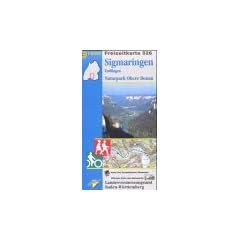 Sigmaringen. Naturpark Obere Donau 1 : 50 000: Rad- und Wanderkarte