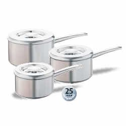 Aga Stainless Steel Saucepan Set