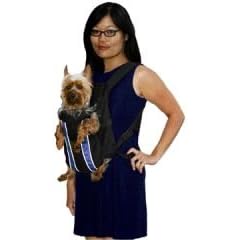 Pet Carrier - Medium - Black/blue