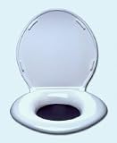 Big John Bariatric Toilet Seat with Lid, 1200 lb. Capacity